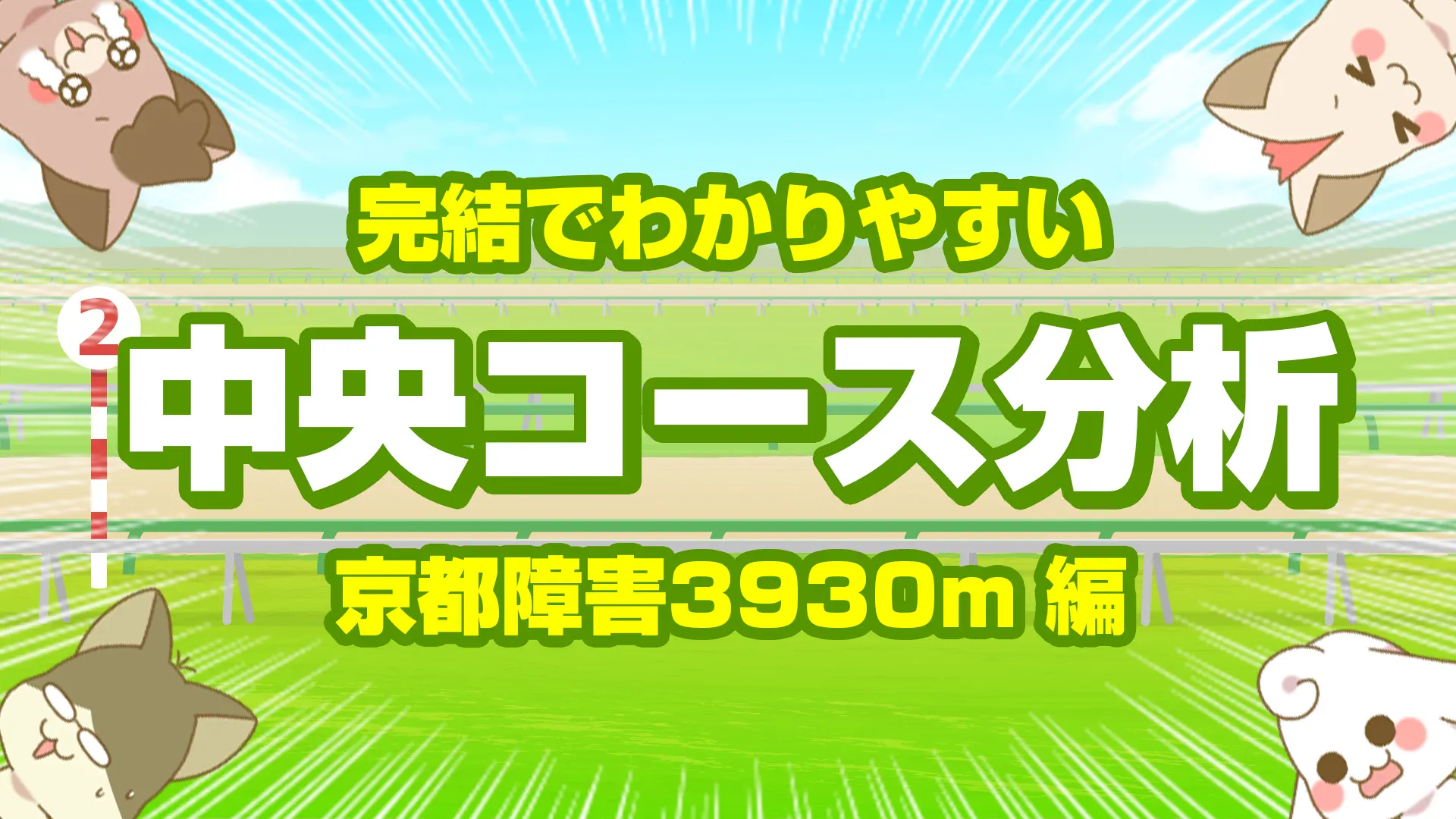 京都障害3930mの傾向【枠順・脚質・馬場】3段跳びと持久力が問われる攻略ポイント