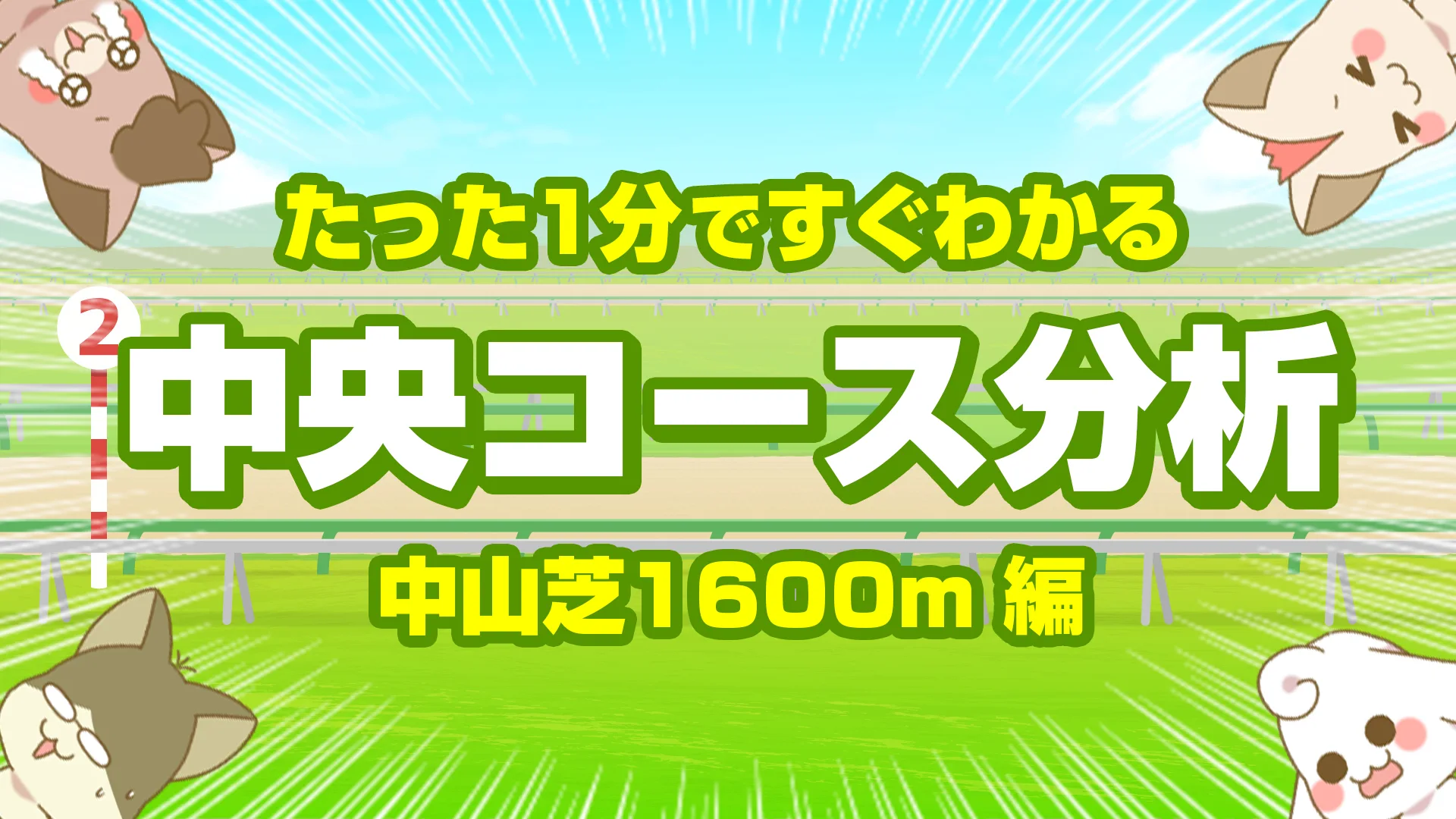 中山芝1600mの傾向｜枠順・脚質・馬場別データで読む内枠先行のマイル戦術