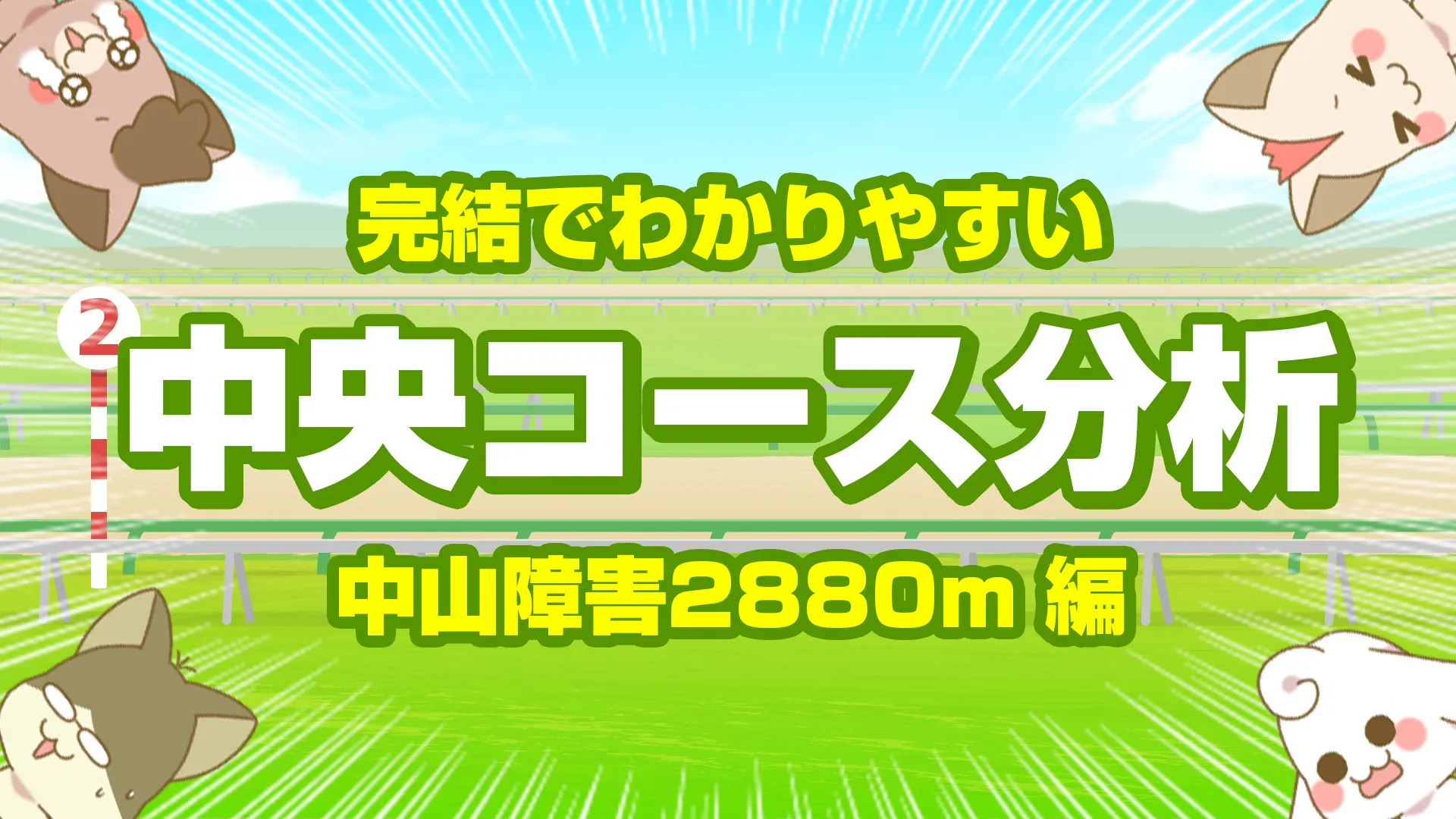 中山障害2880mの傾向【枠順・脚質・馬場】飛越の安定感と中山の起伏対応が問われる攻略ポイント